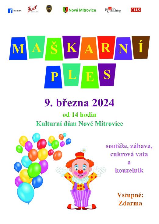 Dětský maškarní ples