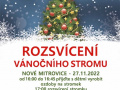 Rozsvícení vánočního stromku v Mitrovicích 1